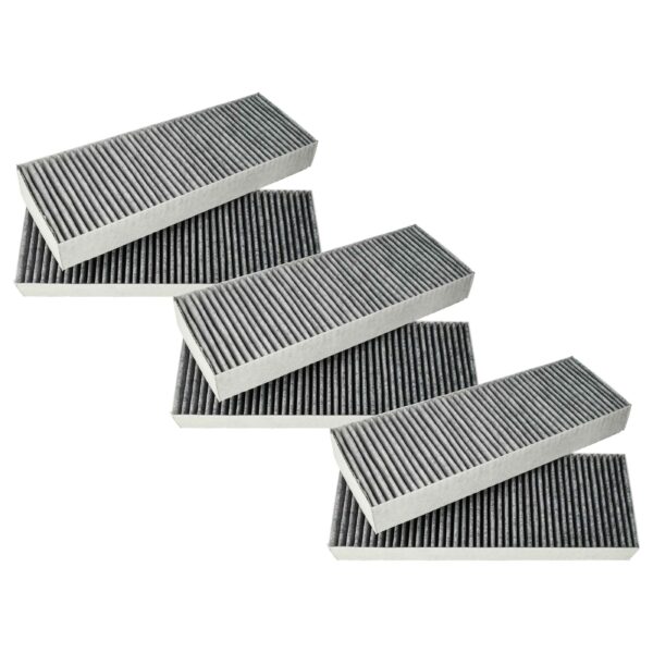 6x Filtro de Carvão Ativado Substituição Bora BAKF-001, BAKFS - 34 x 12.2 x 4.25 cm