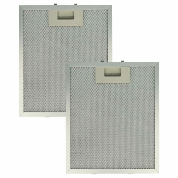 2x Filtro de Gordura Metal Longa Duração vhbw substitui AEG 4055101671