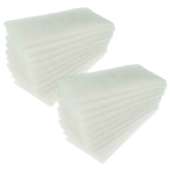 20x Filtro de ar vhbw para Zehnder Vent - Classe G3, branco