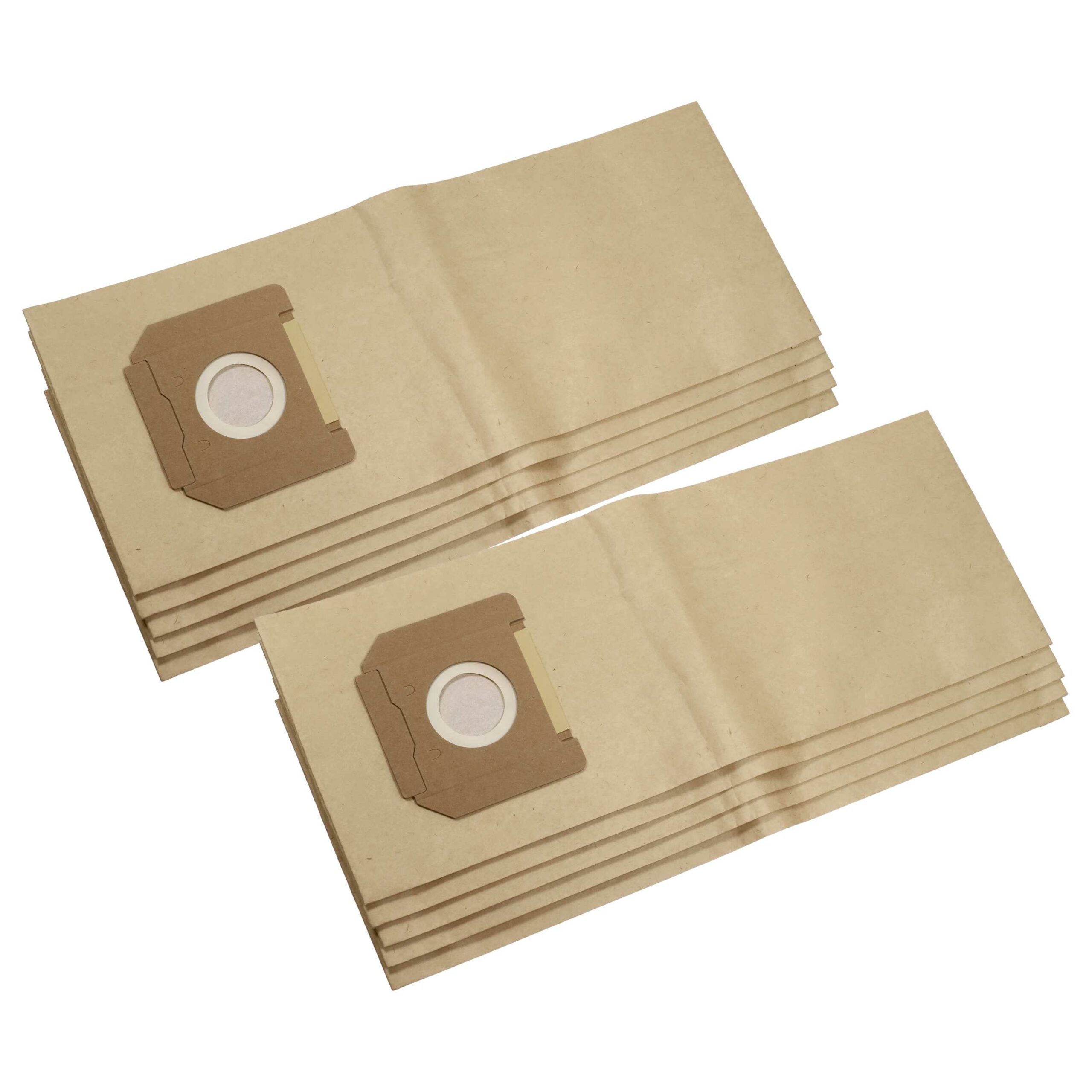 10x Sacos para Aspirador vhbw substitui Kärcher 6.904-210.0 - Papel
