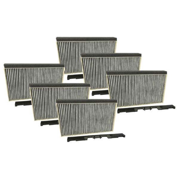 Pack 6x Filtros de Carvão Ativado de Substituição para Coifa Bosch 744073
