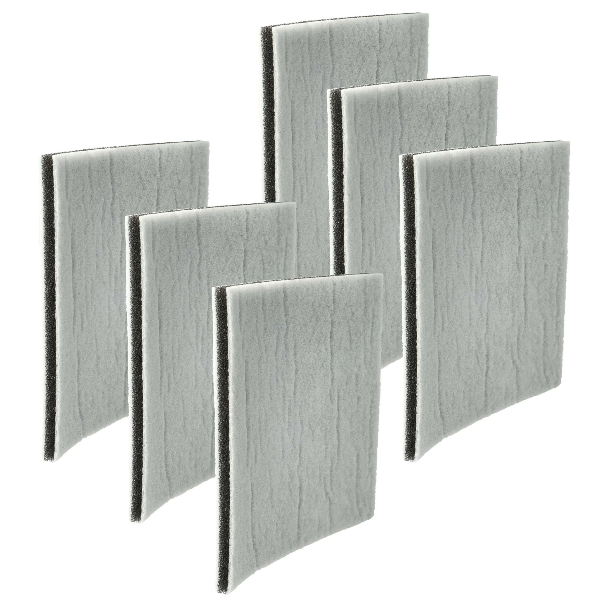 Pack 6x Filtros Motores de Substituição Philips 482248010228 para Aspiradores Philips (12,4 x 12,9 cm)