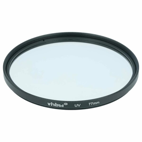Filtro UV 77 mm para Câmaras e Objetivas - vhbw