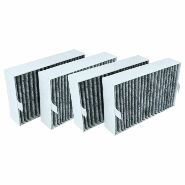 4x Filtro de Carvão Ativado de Substituição para Miele 28996433EU1, 11793450, DKF 31-P