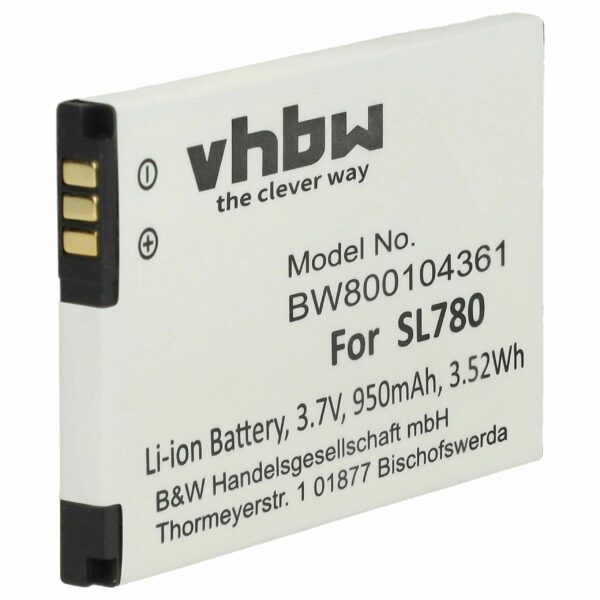 Bateria vhbw para telefone Gigaset - Compatível Siemens S30852-D2152-X1 - 950 mAh 3.7 V Li-Ion