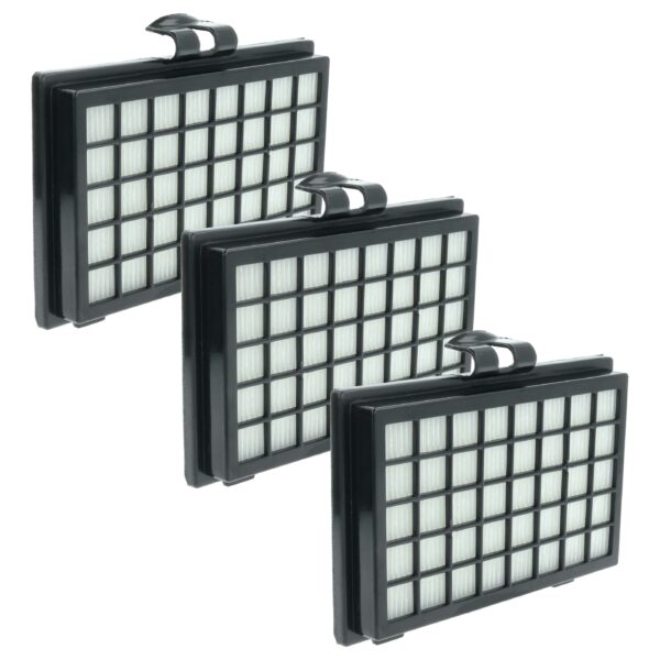 3x Filtro de substituição Fakir 2799860 para aspirador Fakir, classe H11