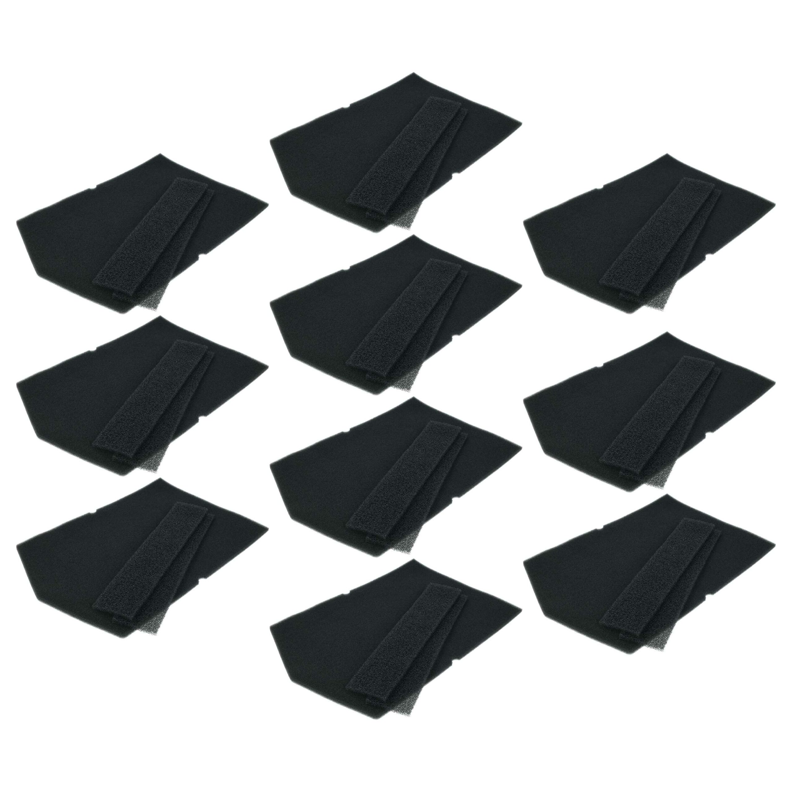 30x Filtro de substituição vhbw para secador de roupa Miele 7358901, 9688381, 9057930