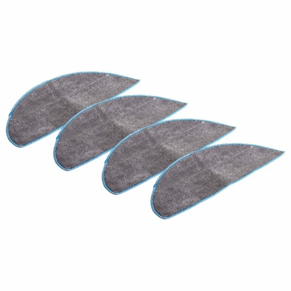 4x Pano de Limpeza em Microfibra para Aspirador Robot iRobot Roomba