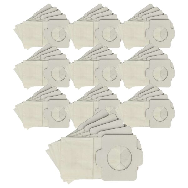 50x Sacos para Aspirador vhbw para Makita 4013D, 4030D, 4072D, 4073D, 4076D - Papel