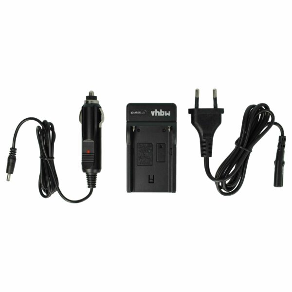 Carregador de Bateria vhbw Compatível Sony BC-VM10 - 0.6 A, 8.4 V