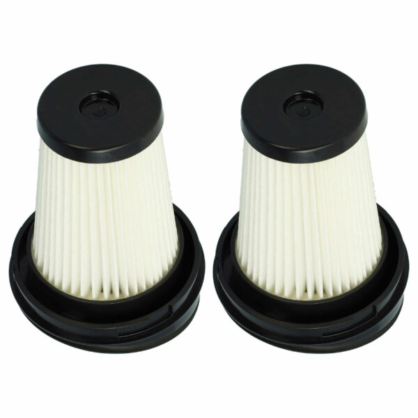 2x Filtros plissados planos vhbw compatíveis com Grundig 9178008590