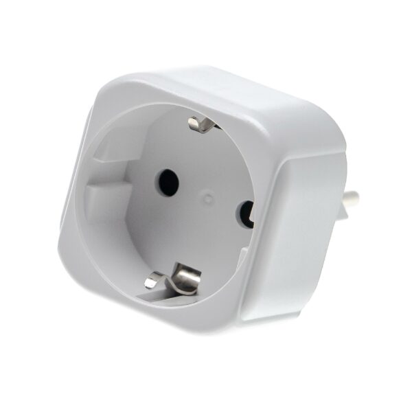 Adaptador de Viagem Tipo J vhbw, SN 441011 (Tomada Suíça para Socket EU) / 2500 W