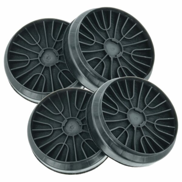 Filtro de Carvão Ativado 4x para Bosch DHZ5276 - Compatível Bosch, Siemens, Neff - 19 cm