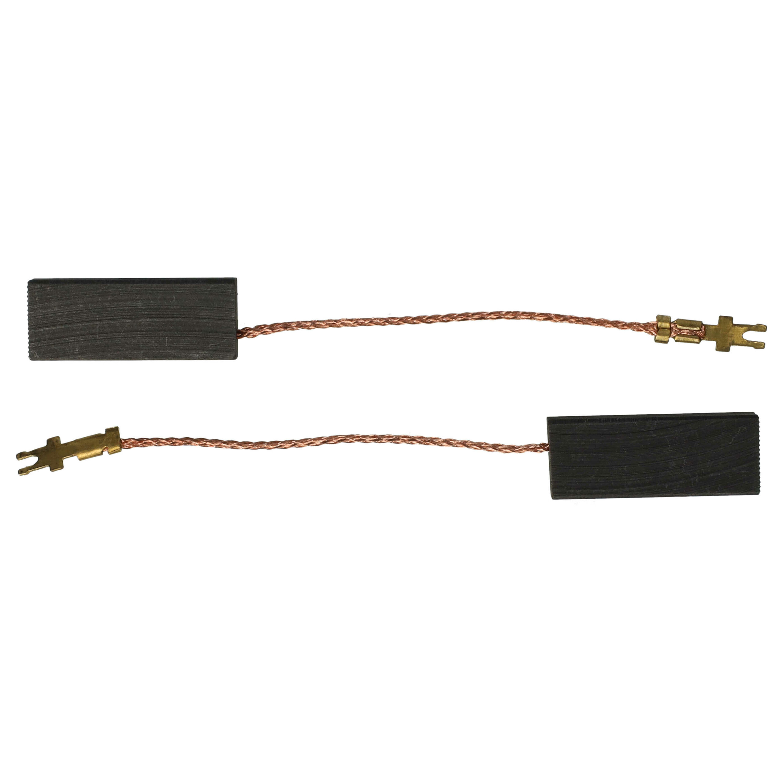 2x Escovas de Carvão Substituição Hitachi Hikoki 422831 para Ferramentas Elétricas - 28,5 x 11 x 6 mm