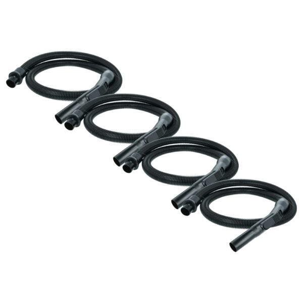 4x Mangueira de Substituição Nilfisk 12018001 para Aspirador Nilfisk - com Pega, 1,8m - Conector 32 mm