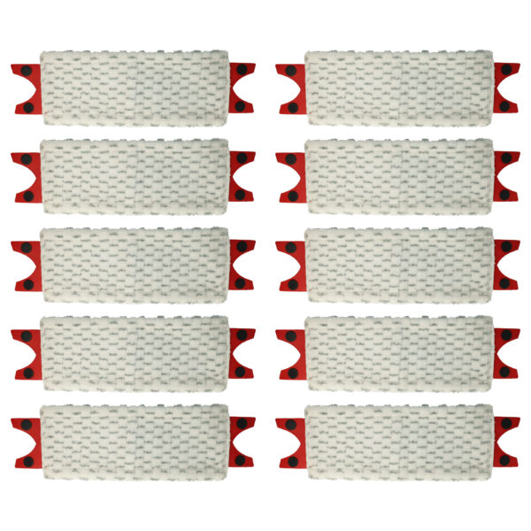 Conjunto de Panos de Limpeza (10 Peças) Microfibra para Vileda Ultramat 2in1, Ultramax 2in1