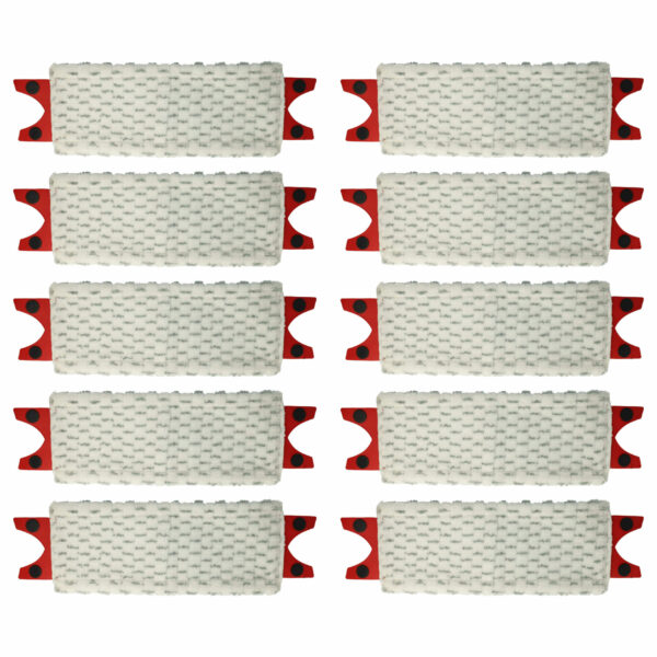 Conjunto de Panos de Limpeza (10 Peças) Microfibra para Vileda Ultramat 2in1, Ultramax 2in1