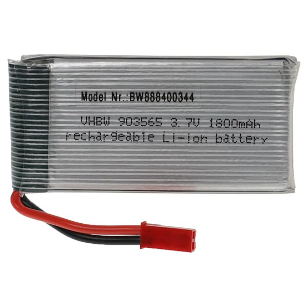 Bateria vhbw para Dispositivos de Modelismo - 1800 mAh 3.7 V Li-Polímero