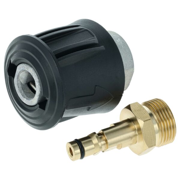 Conjunto Adaptador 2 em 1 para Limpador de Alta Pressão Kärcher - Ligação Rápida, Rosca M22