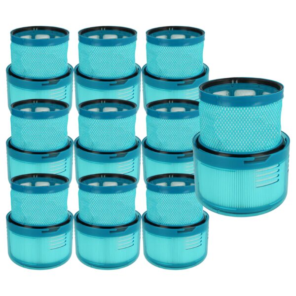 10x Filtro de exaustão vhbw substitui Dyson 972352-01 para Aspirador