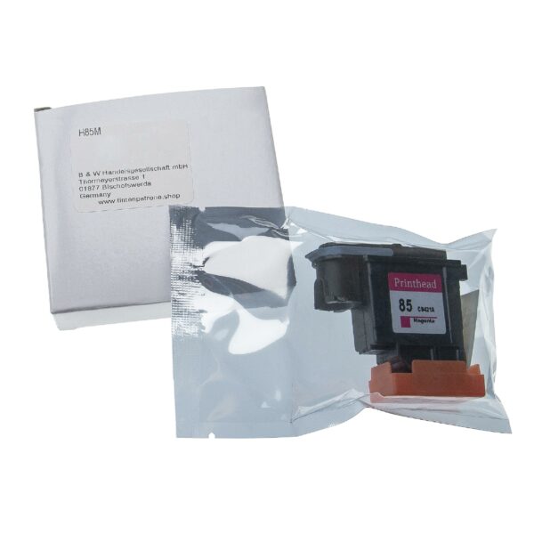 Cabeça de Impressão Magenta para HP DesignJet HP C9421A - vhbw Remanufaturada