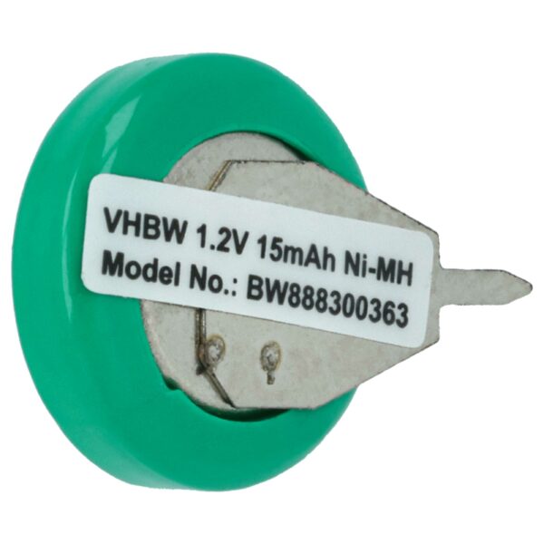 Bateria vhbw para Dispositivo de Modelismo 1/V15H - 20 mAh 1.2 V NiMH