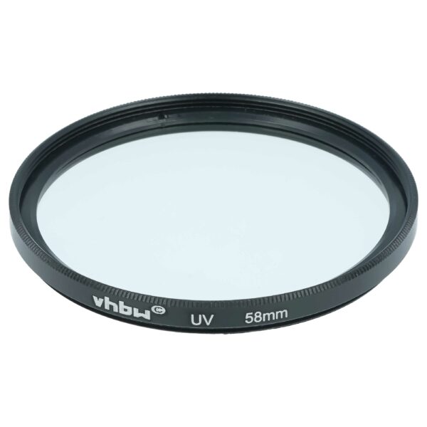 Filtro UV vhbw de 58 mm para Câmaras e Objetivas - Filtro de Proteção