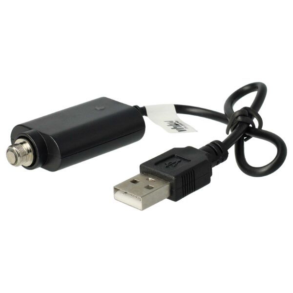 Cabo Carregador USB para Cigarros Eletrónicos KangerTech E-Smart e Outros Dispositivos com Rosca - 25 cm