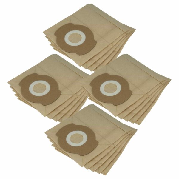 20x Sacos para Aspirador vhbw compatível com Bosch 2609256F34 - Papel