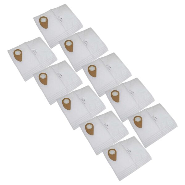 Pack 50x Sacos para Aspirador Nilfisk 81943048 - Microfleece vhbw