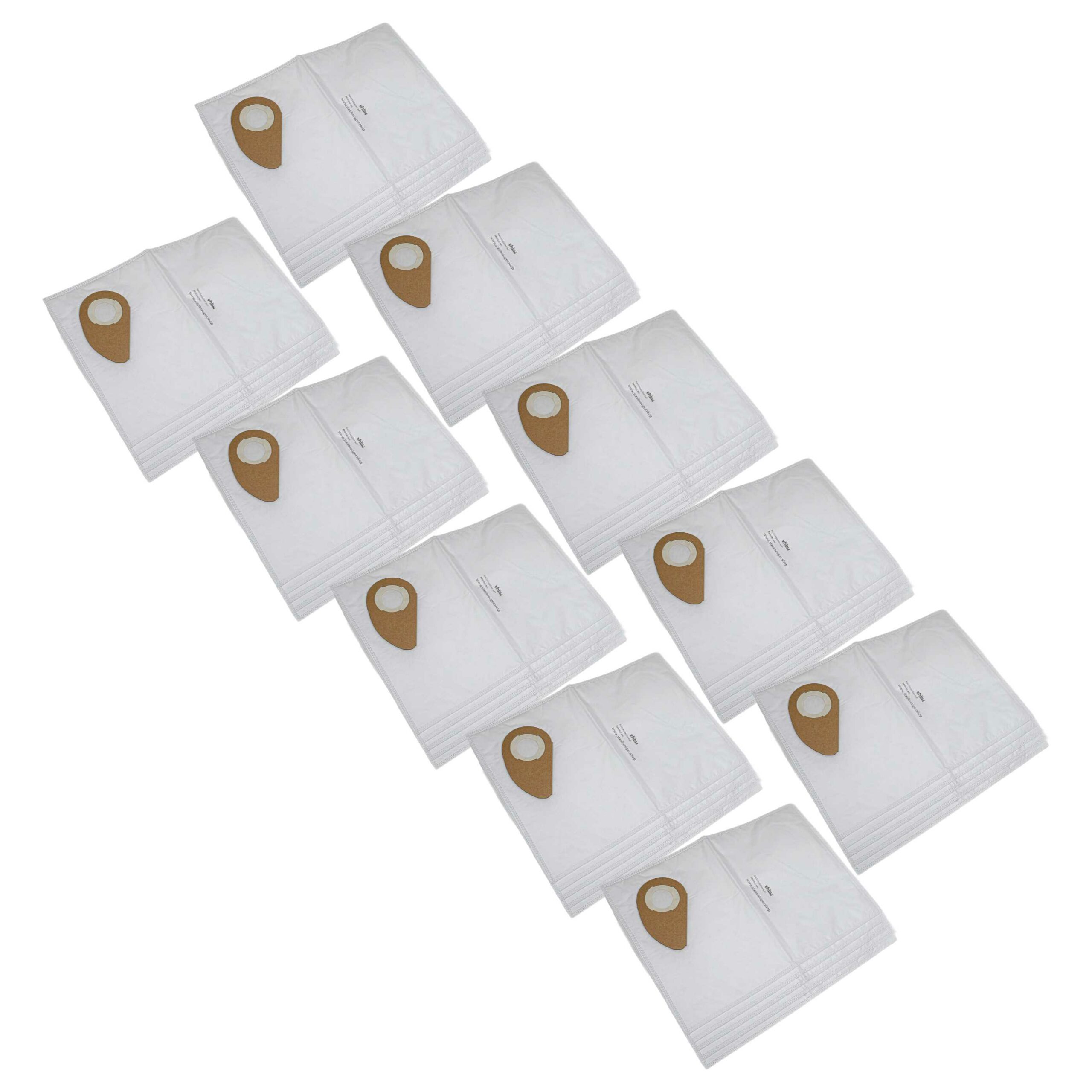 Pack 50x Sacos para Aspirador Nilfisk 81943048 - Microfleece vhbw
