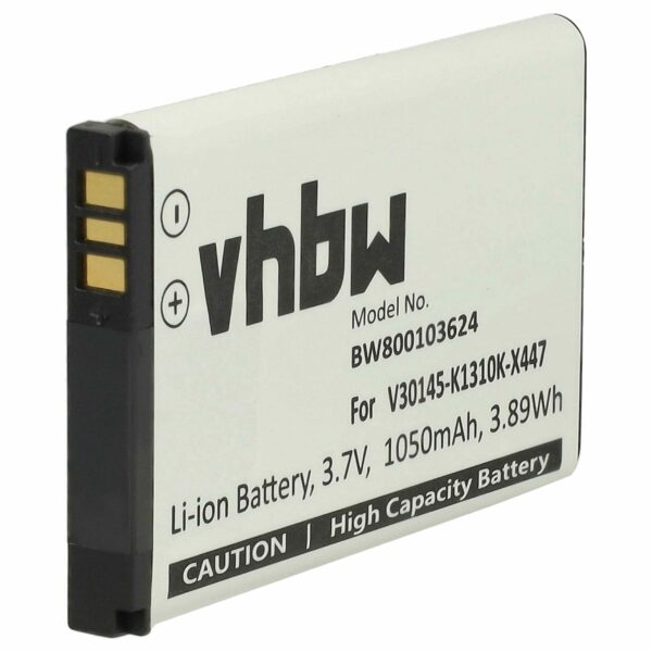 Bateria vhbw para Siemens Gigaset SL910 - 1050 mAh 3.7 V Li-Ion