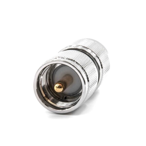 Adaptador N macho para conector UHF PL259 vhbw - Tecnologia HF