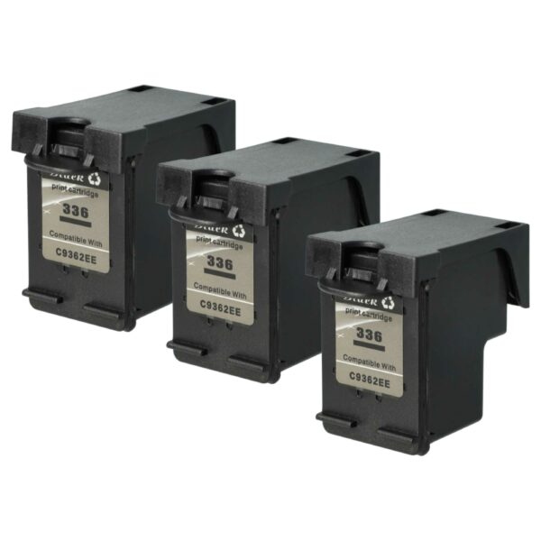 3x Tinteiros para HP Deskjet 5440 - Preto 9ml