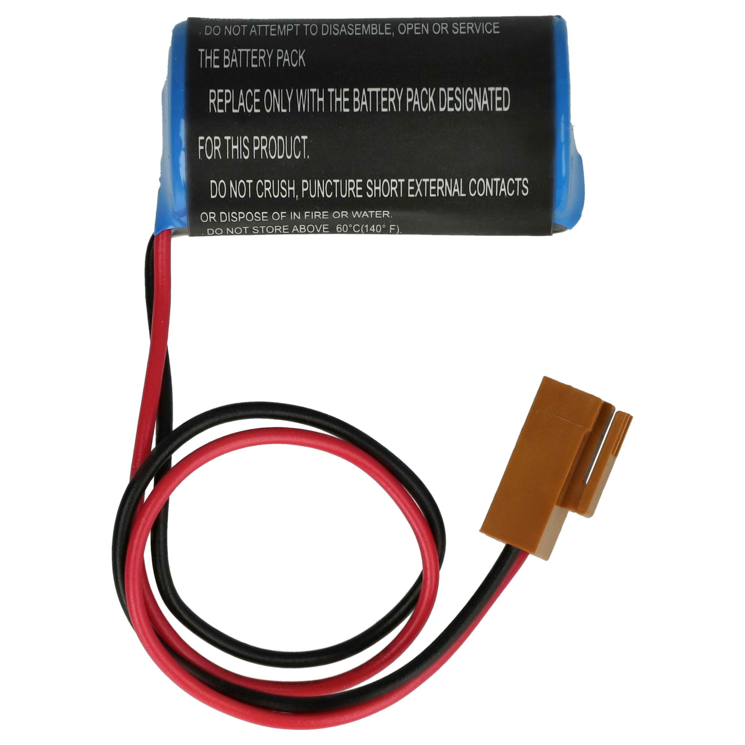 Bateria Industrial vhbw Li-MnO2 3V 1200mAh para Robôs GE Fanuc Panasonic - Image 4