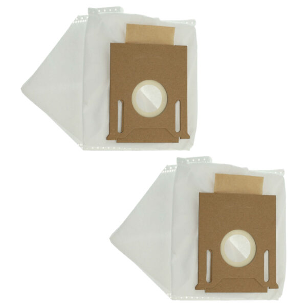 2x Sacos para Aspirador vhbw para Ecovacs Deebot Ozmo T8, T9, T8 Aivi, T8 Aivi+ - Microfibra