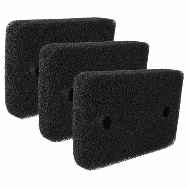 3x Filtro fino de substituição para máquina de secar roupa Miele 07070070 vhbw