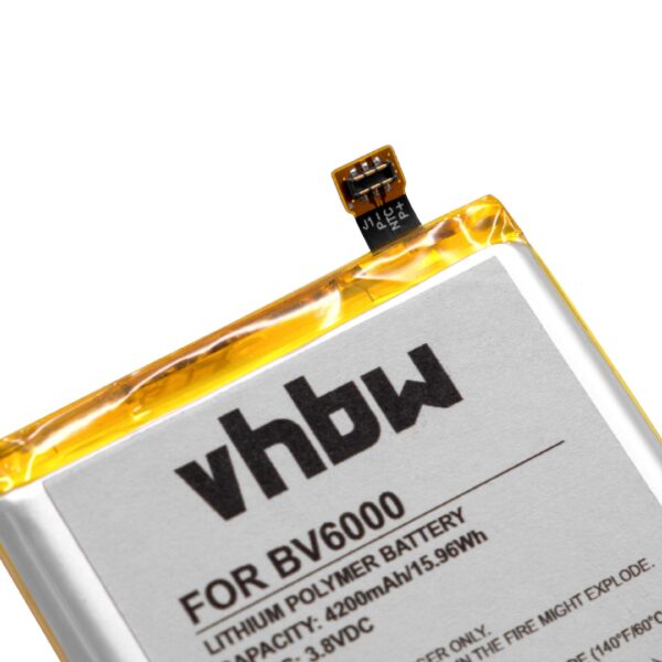 Bateria para Telemóvel Blackview PHH756060P - 4200 mAh 3.8 V Li-polymer vhbw