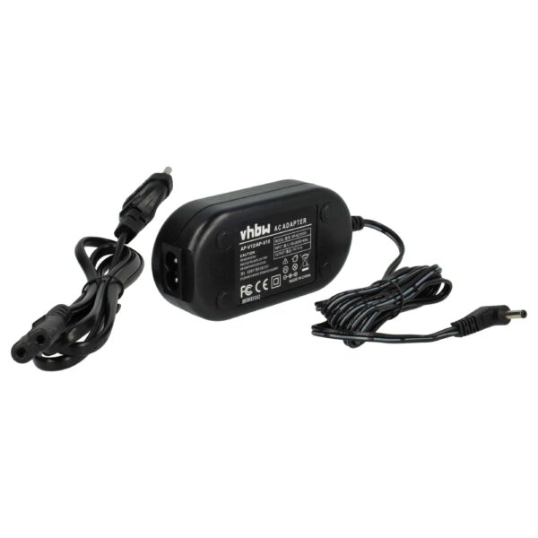 Adaptador de Alimentação vhbw para Câmara JVC - Substitui AP-V10, AP-V12, AP-V13, APV10U, APV12U (11V, 1.0A, 2m)