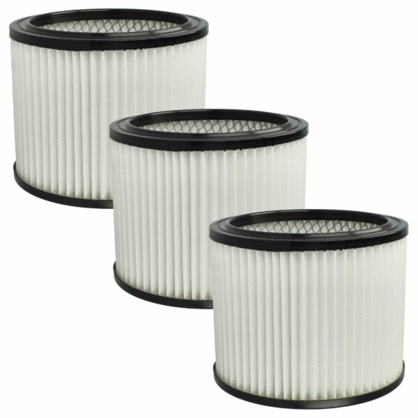 Pack 3x Filtros de Substituição vhbw para Aspiradores Scheppach 7907702716