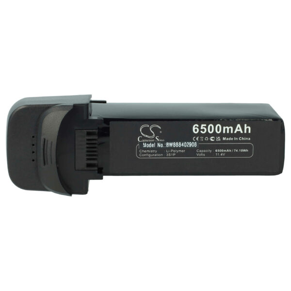 Bateria de Drone vhbw para Hubsan Zino Pro+, GFHB6500 - 6500 mAh 11.4 V Li-polímero