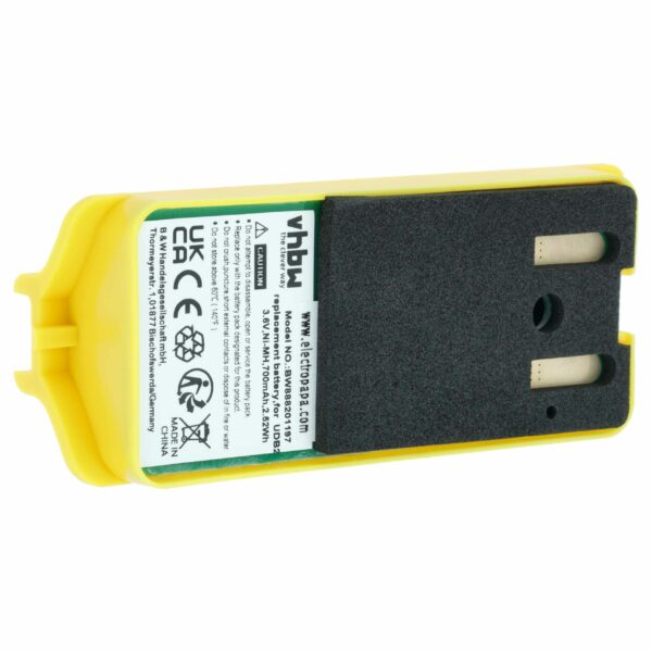 Bateria de substituição vhbw para JAY UDB2 - 700 mAh 3.6 V NiMH