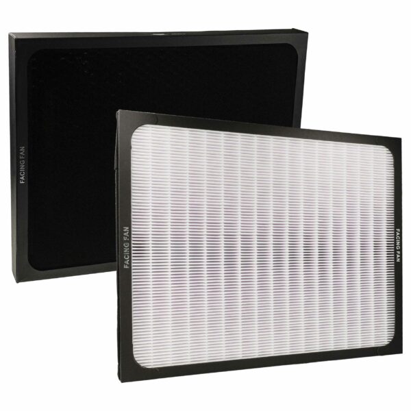 Conjunto de 2 Filtros para Purificador de Ar Blueair Classic 203 Slim, 203C, 205C, 210B - Filtro Combinado e Filtro de Partículas vhbw