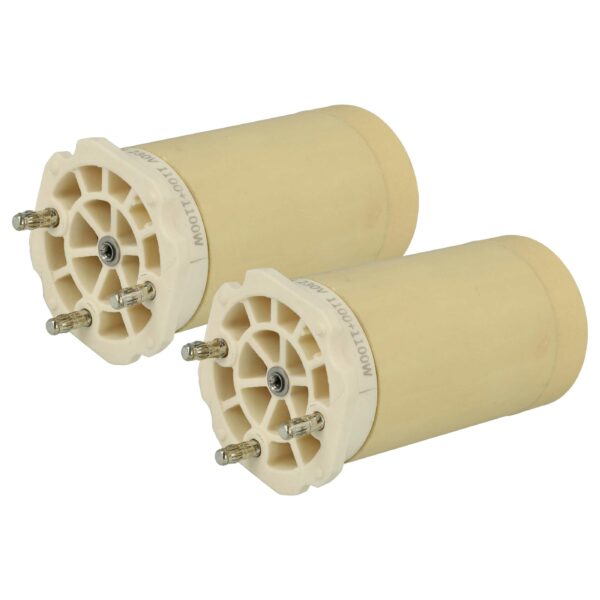 2x Elemento Aquecedor Cerâmico vhbw para Pistola Leister 113.268 - Núcleo Cerâmico de Aquecimento