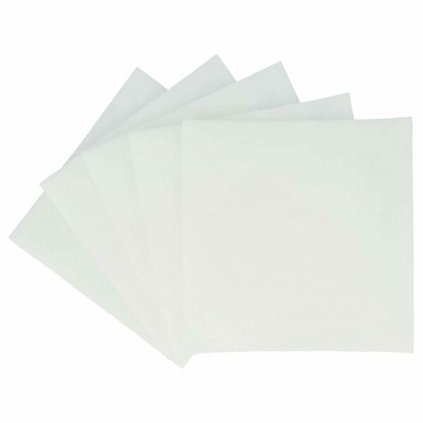 Pack 5x Filtros de Ar para Lunos Vent - Classe G2 ISO Coarse 30%, branco, vhbw