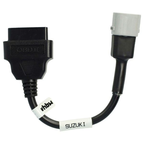 Adaptador OBD2 6 pinos para OBD2 16 pinos - Suzuki AN 400, AN 650, DL 650 V (2002-2019)