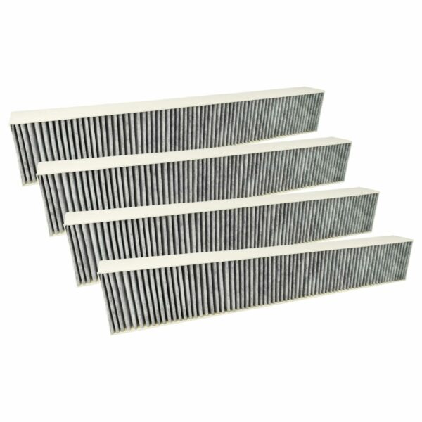 Filtro de Carvão Ativado vhbw 4x para Coifa Bosch HEZ381500, 17000822