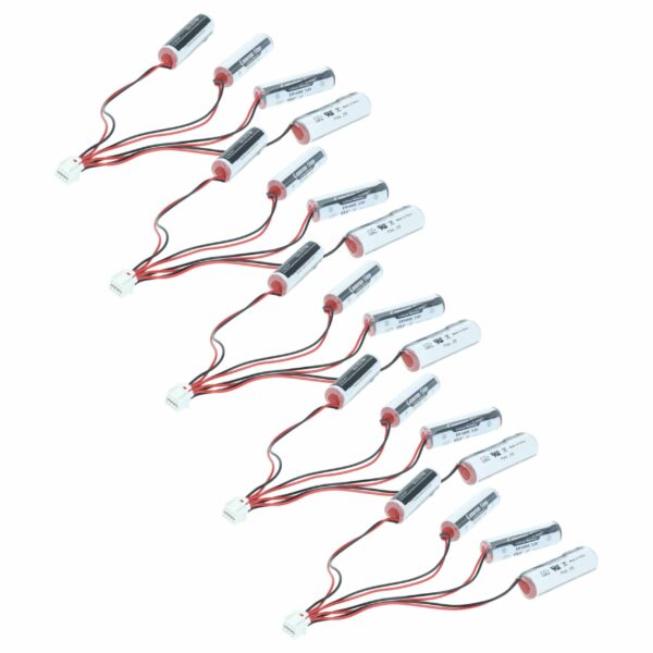 Bateria vhbw 5x Li-SOCl2 3.6V 2400mAh para Robôs Yaskawa HW0470360-A