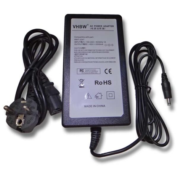 Carregador / Transformador de Corrente vhbw para impressora HP 0957-2247