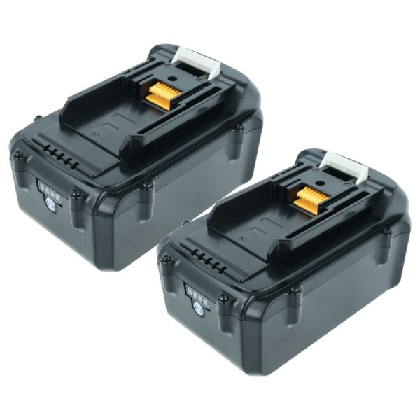2x Bateria vhbw para Makita 194873-2, 194874-0, 195410-5, BL3622A - 36 V, 4000 mAh, Li-Ion